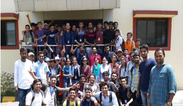 Students of Final Year Civil Engineering at STP