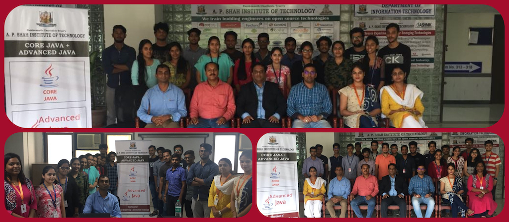 SHORT TERM TRAINING PROGRAM ON CORE & ADVANCED JAVA | APSIT